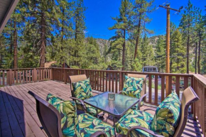 Sunny Wrightwood Home and Views about 4 Mi to Ski!